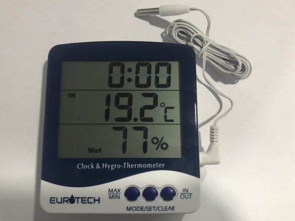 TERMOHIGROMETRO DIGITAL SH-110 - EUROTECH