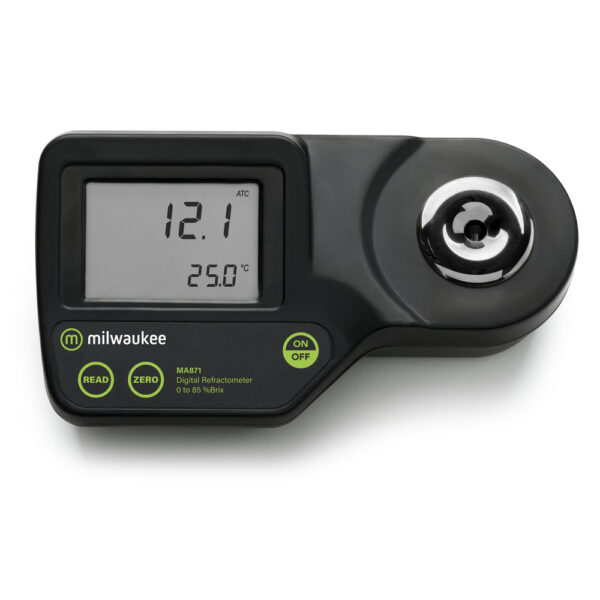 REFRACTOMETRO DIGITAL DE GRADOS BRIX MARCA MILWAUKEE